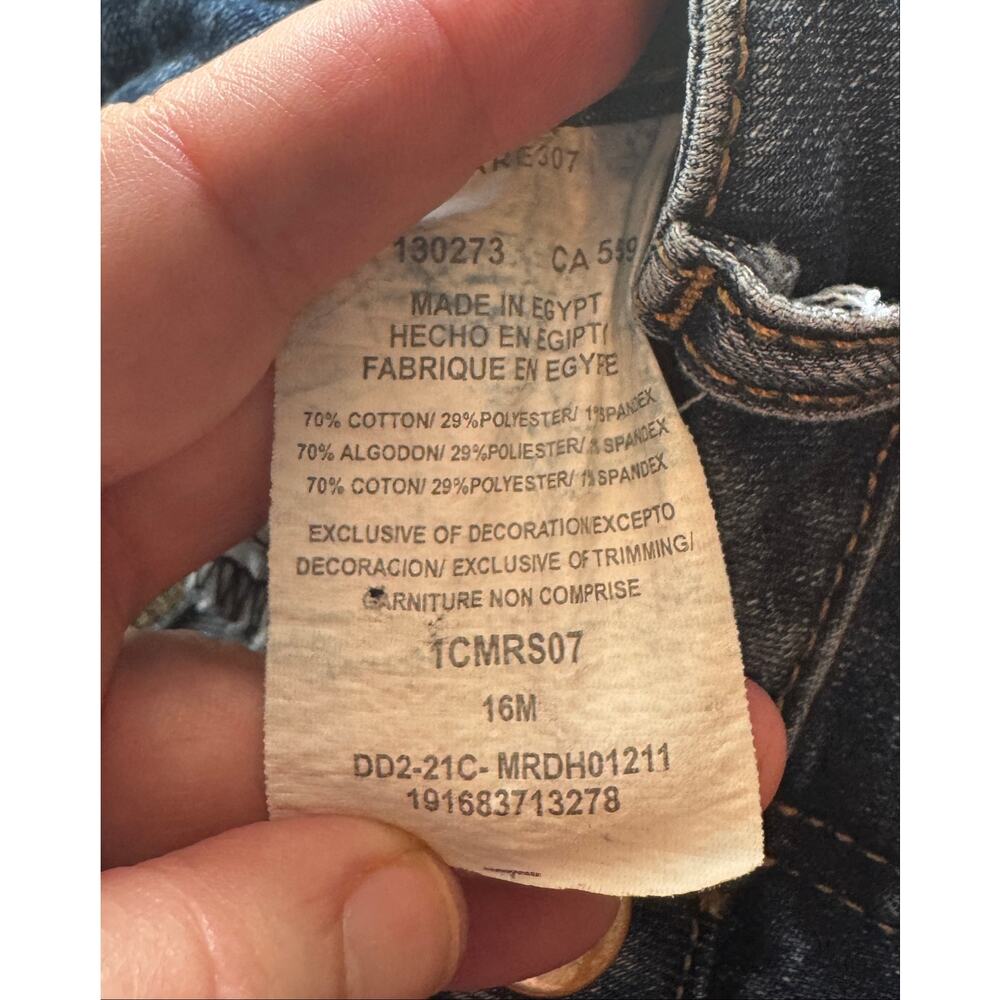 LEE JEANS WOMENS SHORTS-Regular Fit-16M Mid Rise - Picture 5 of 6